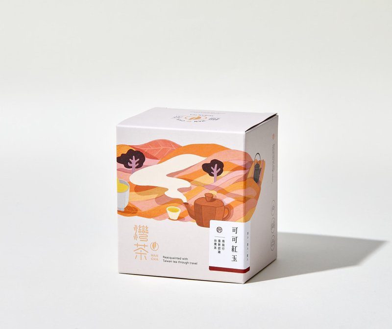 [Coco Ruby] Taiwan Tea No. 18/Red Jade Black Tea Bag/Sweet Aroma Like Brown Sugar Cocoa - Tea - Paper 