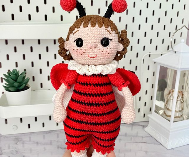 Amigurumi Pattern Doll Crochet for Little Red Riding Hood PDF 