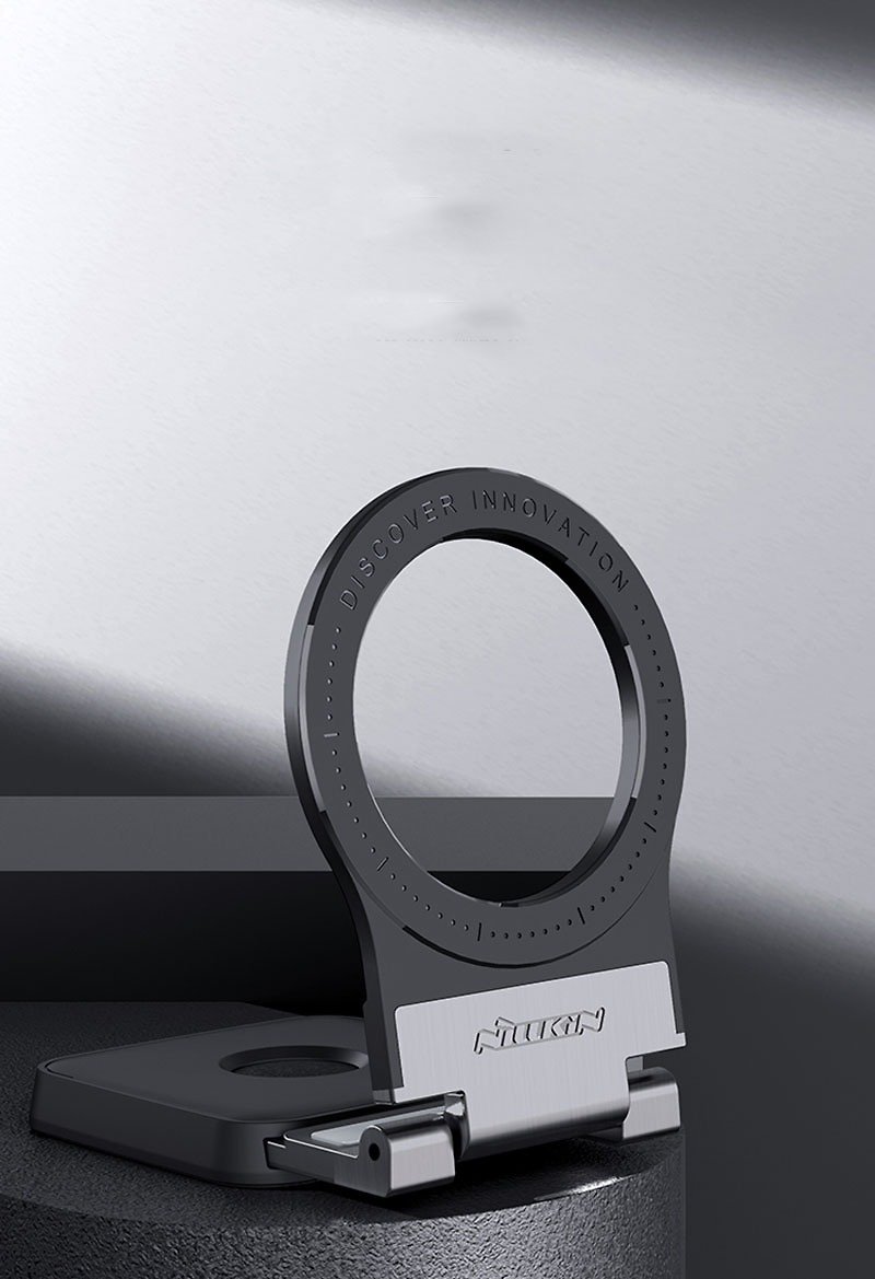 Suiying mobile phone magnetic holder (Elite version) (single base model) - อุปกรณ์เสริมอื่น ๆ - โลหะ สีดำ