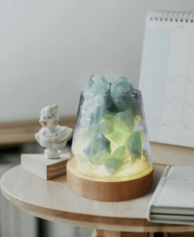 Constant temperature diffuser | Crystal lamp gift box set | Natural Stone| Diffuser machine | Fengfen compound - น้ำหอม - น้ำมันหอม 