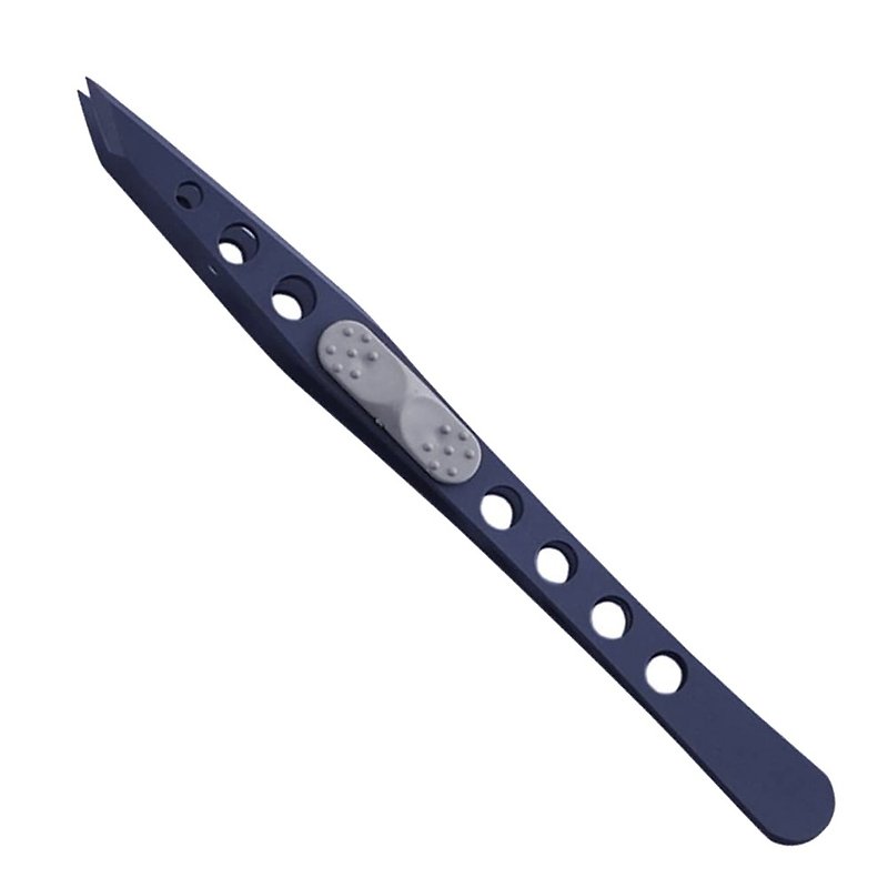 Lin Blade Object Non-stick Precision Tweezers - Inclined Flat - Other - Stainless Steel Black