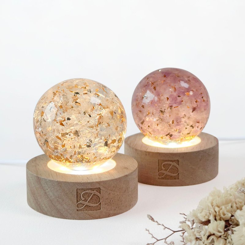 M號水晶球燈座 | 2款水晶 | 聖誕禮物 交換禮物 生日禮物 - 擺飾/家飾品 - 水晶 多色