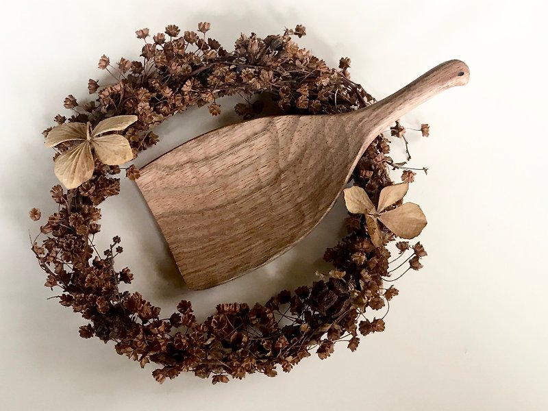 鳥の茶匙　粉物匙 - 餐具/刀叉湯匙 - 木頭 咖啡色