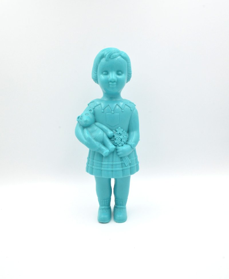 VINTAGE Lapin & Me Doll Solid Color Silicone Doll - ตุ๊กตา - พลาสติก สีเขียว