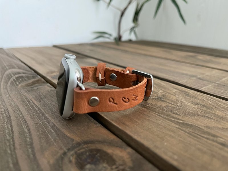 Apple Watch band for All Series // Apple watch leather strap // iwatch band - Watchbands - Genuine Leather 