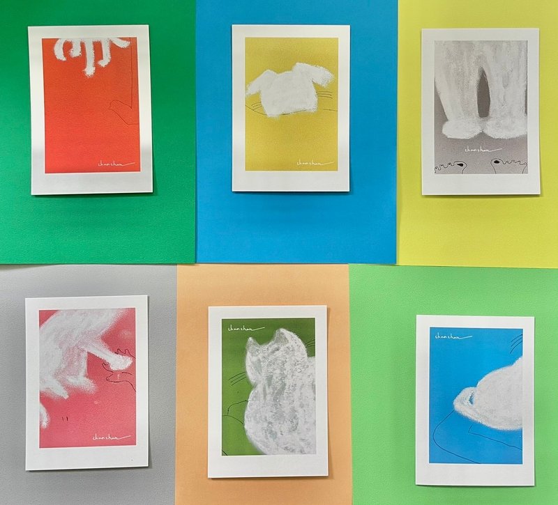Postcards: 狗  (3 in1) - 卡片/明信片 - 紙 