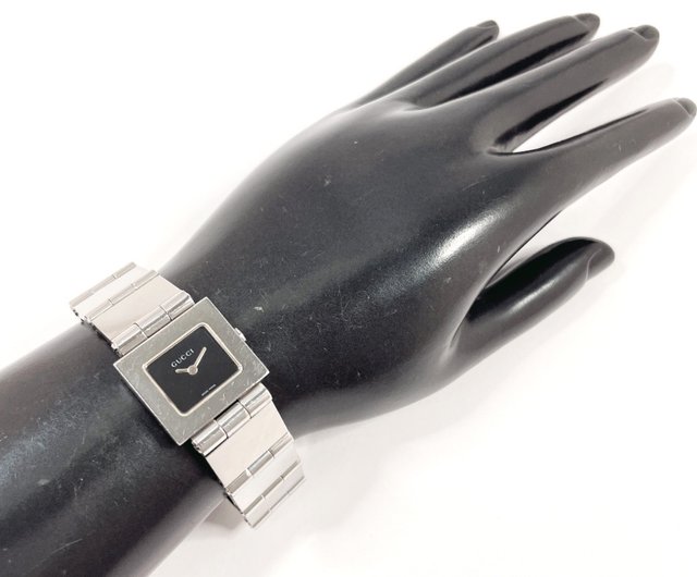 日本直送 中古美品】グッチ GUCCI 腕時計 600L ステンレス