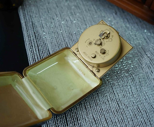 和雑貨-ヴィンテージ SEIKO セイコー 機械式手巻き時計 トラベル 