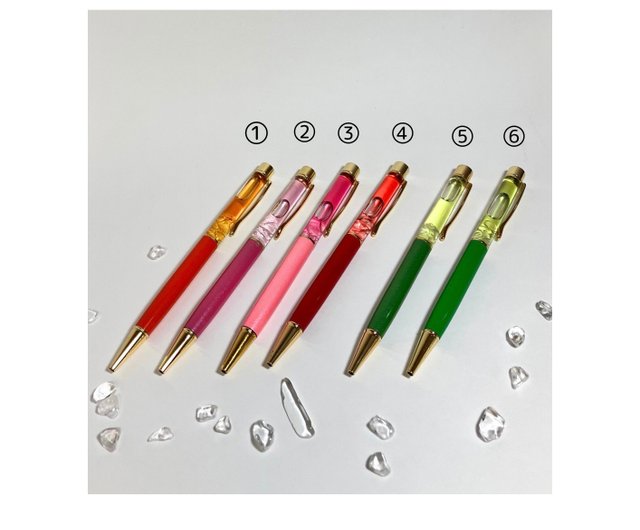 先行販売㉔ / 天然石 カスタムボールペン 透明水晶