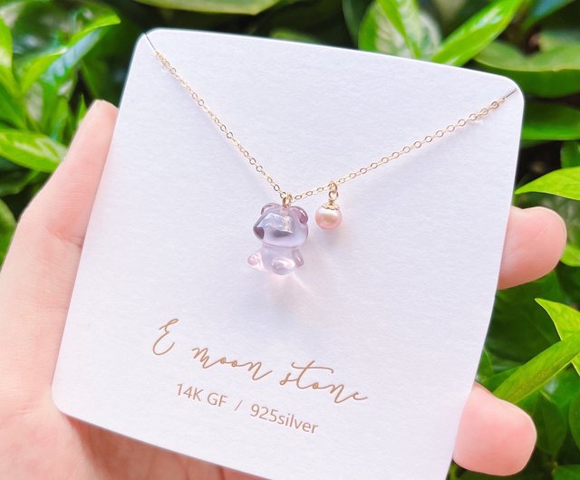 chigoグミベアネックレス chigo グミベアネックレス ラベンダーGD