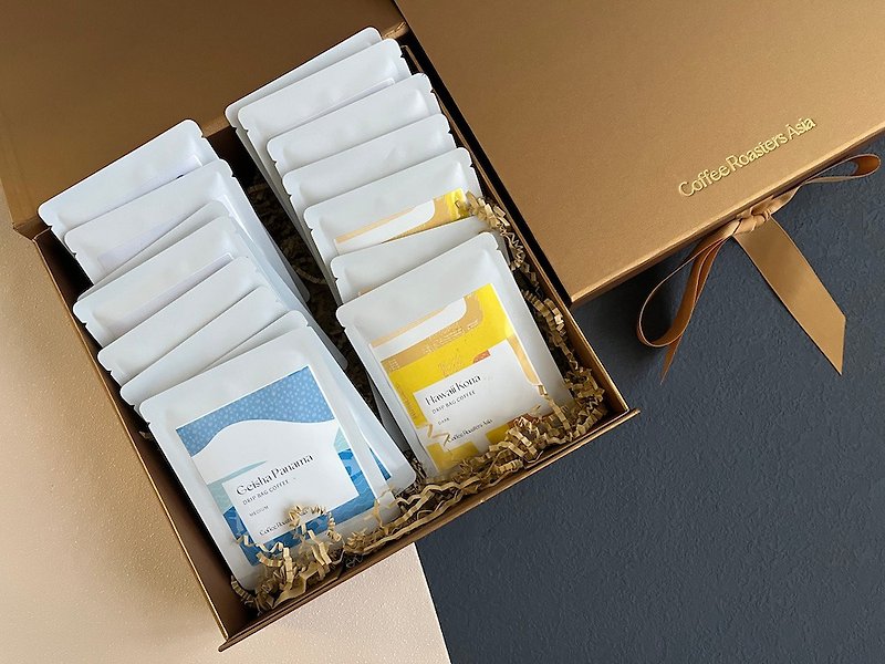 【CNY Gift Box】Premium Drip Deluxe - Coffee - Fresh Ingredients Brown