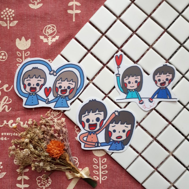 【CHIHHSIN Xiaoning】Couple Stickers 2 - Stickers - Paper 