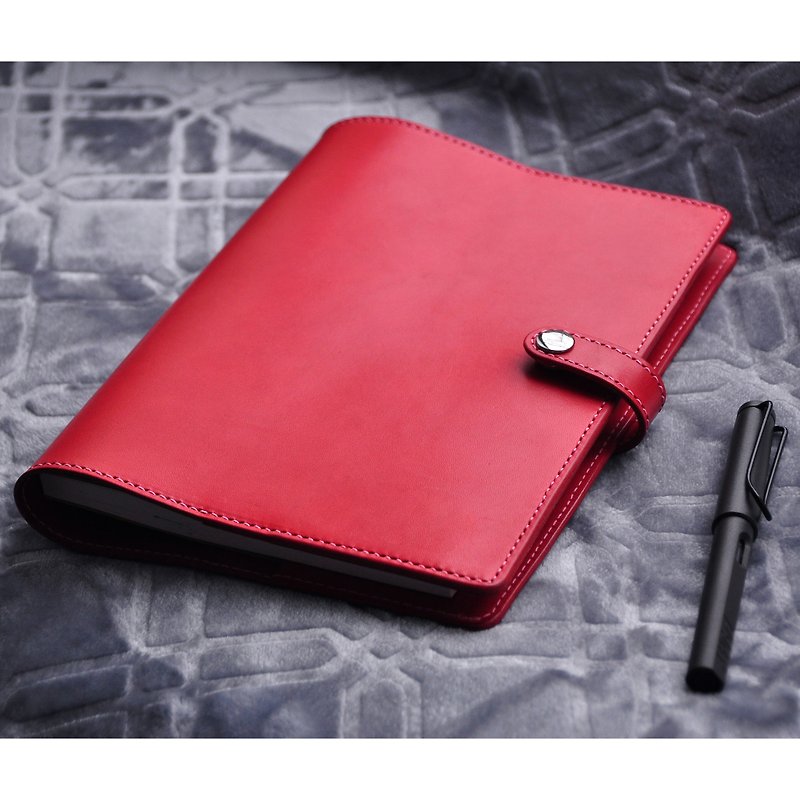 Genuine leather notebook cover - สมุดบันทึก/สมุดปฏิทิน - หนังแท้ หลากหลายสี