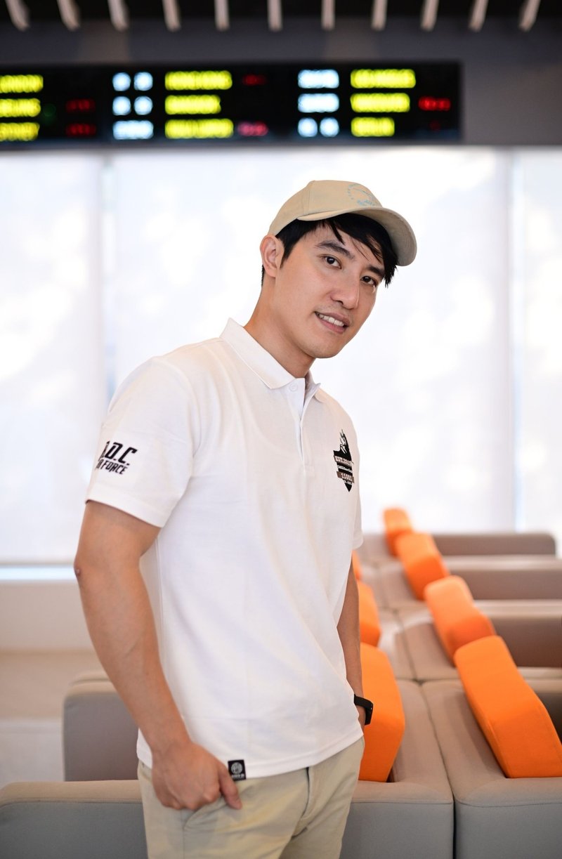 [Hanxiang Cultural and Creative] Brave Eagle’s First Flight Embroidered POLO Shirt - Men's T-Shirts & Tops - Other Man-Made Fibers 