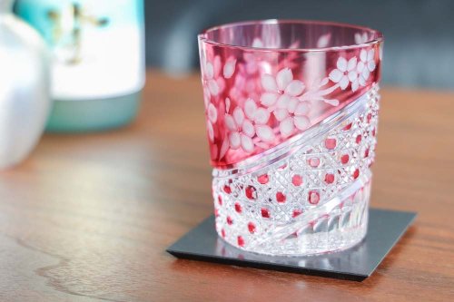 硝子工房彩鳳 MH-239 オールド 桜花 - ショップ MUKU工房 グラス 硝子工房彩鳳 MH-239 オールド 桜花 - ショップ MUKU工房 グラス