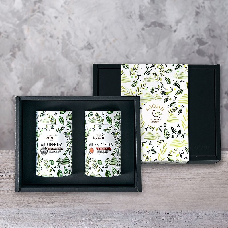 [Free shipping group] LAOMU wild tea gift box/old tree wild red/wild tea/the wildest gift box - ชา - พืช/ดอกไม้ 