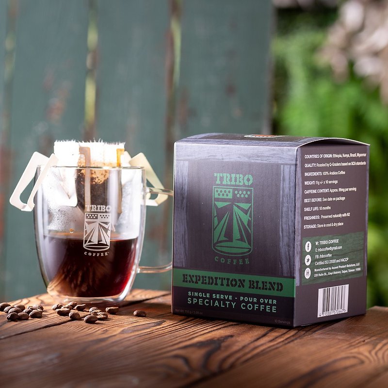 遠征綜合 中焙 濾掛式咖啡 (5入 / 10入盒裝) - 咖啡/咖啡豆 - 其他材質 
