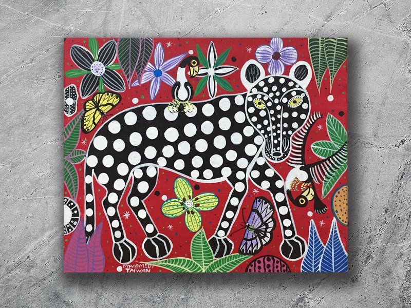 チーター/アフリカンティンガティンガ原画 - ポスター・絵 - その他の素材 