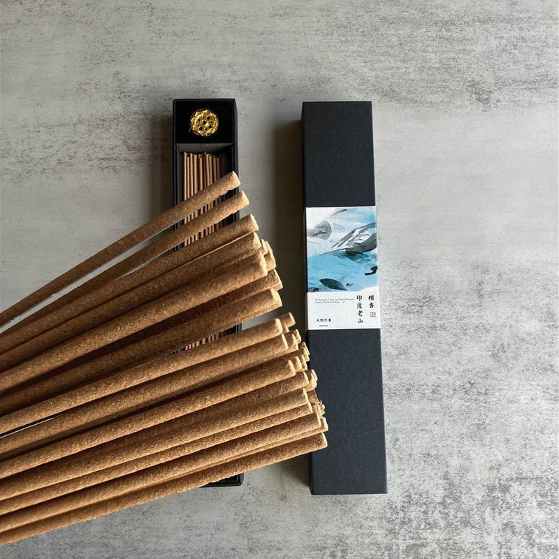 [Incense sticks] Natural Indian Laoshan incense incense stick 20g (about 55 sticks) - Fragrances - Other Materials 