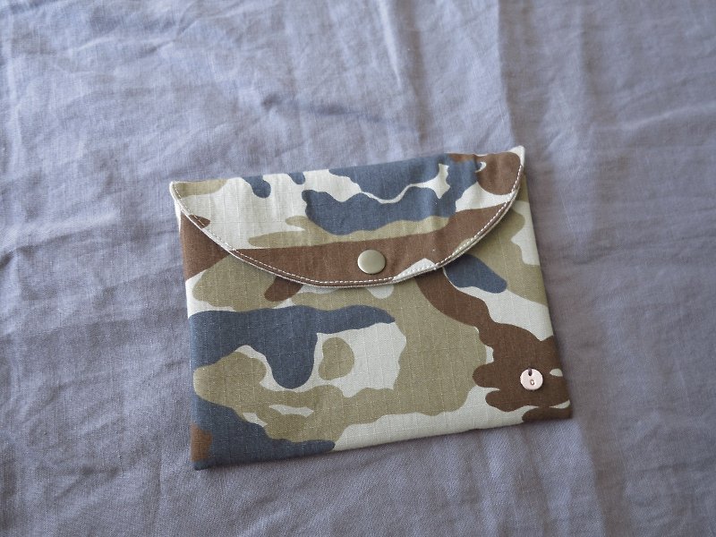 [Shy Shirt] Sanitary Sacks (Boy Camouflage) - Toiletry Bags & Pouches - Cotton & Hemp 