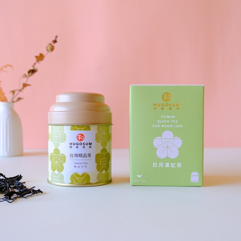 【台灣日月潭紅茶】品味經典系列-老欉祖母綠紅茶30G - 茶葉/茶包/水果茶 - 紙 橘色