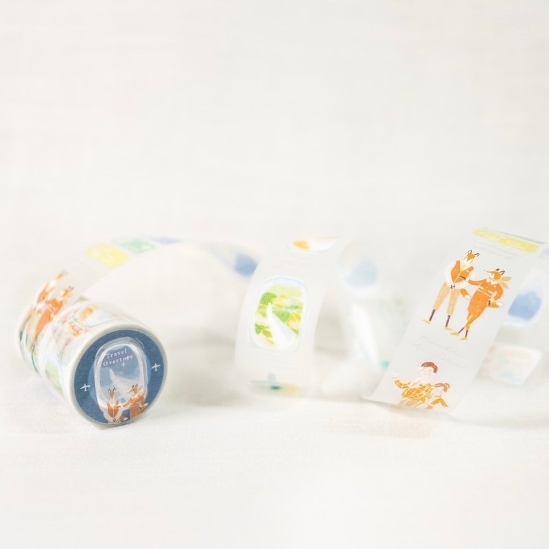 Travel overture | PET tape - Washi Tape - Plastic 