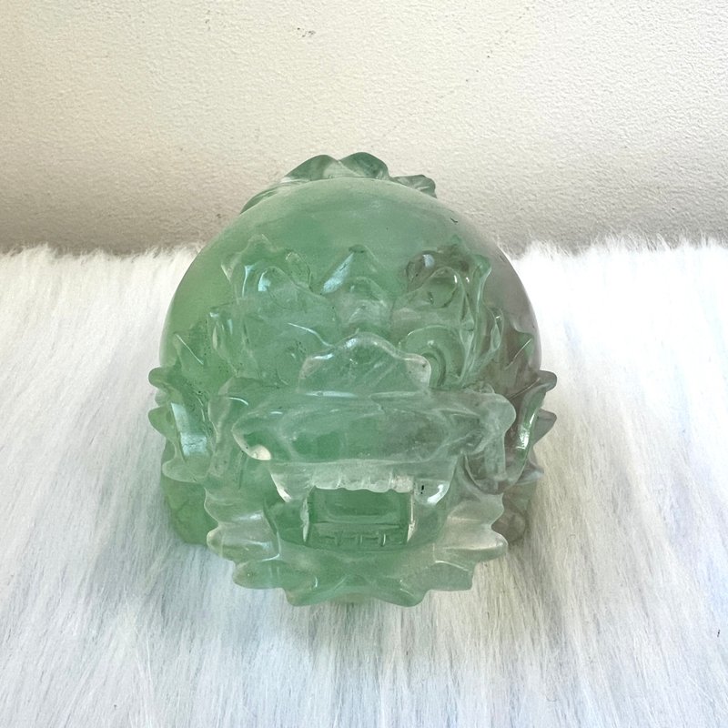 綠螢石龍龜 | 水晶 | 水晶龍龜 | 水晶擺件 - 擺飾/家飾品 - 水晶 綠色
