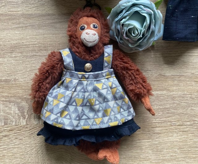 IKEAのクマの着せ替えお洋服　ドレスとタキシード 人気IKEAクマのクマのぬいぐるみ•着せ替えお洋服セット