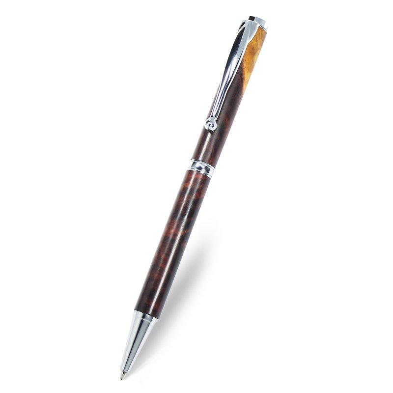 Zambian blood sandalwood (tree tumor) young ball pen - Other Writing Utensils - Wood Red