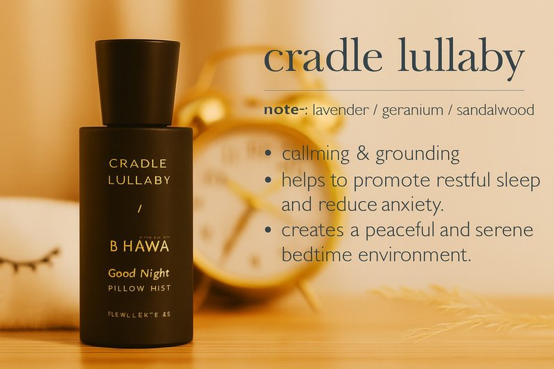 泰國 BHAWA SPA專用 枕頭噴霧 搖籃曲 50ml - 香氛/精油/擴香 - 濃縮/萃取物 透明