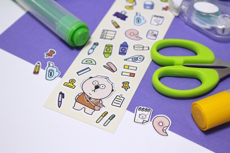 DDINGSTORY Stationery sticker - Stickers - Other Materials Green