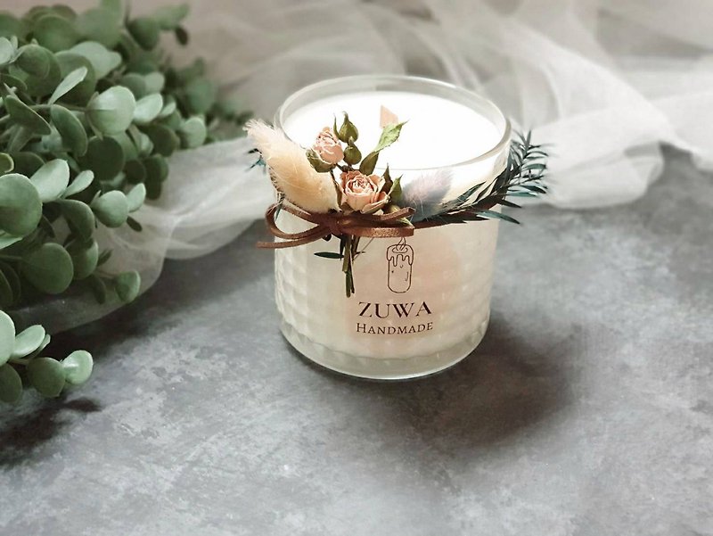 Container scented candle 240g | 15 kinds of fragrance options | Christmas / wedding / gift exchange - Fragrances - Wax 