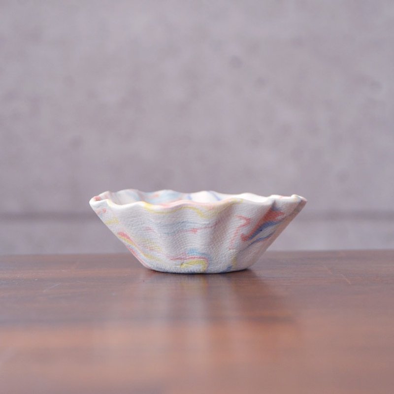 Twilight blend of small dishes - Small Plates & Saucers - Pottery Multicolor