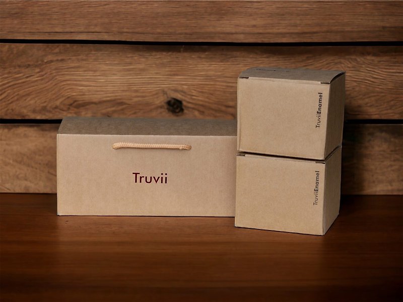 Gift Box for Truvii mug - Vacuum Flasks - Paper Khaki