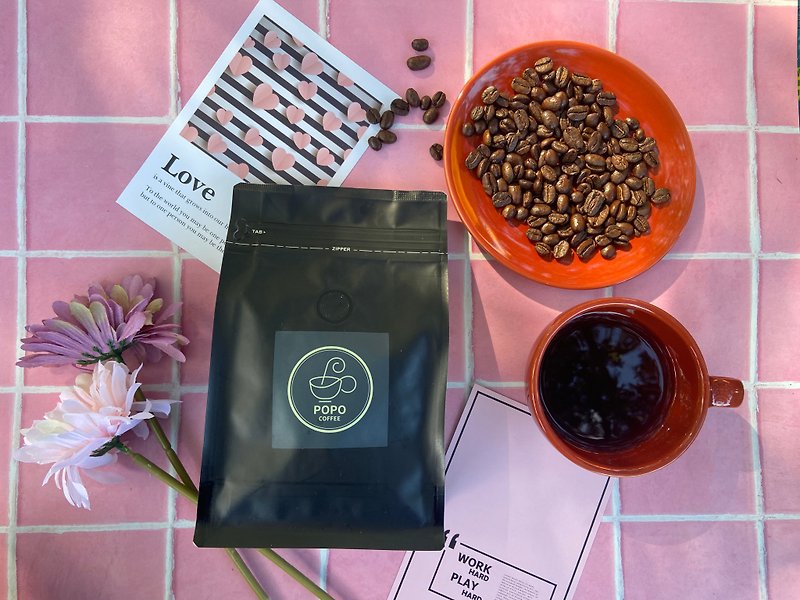 【Yirgacheffe】【POPO Coffee Bubble Coffee】 / Coffee Beans/ Light Roast - Coffee - Fresh Ingredients 