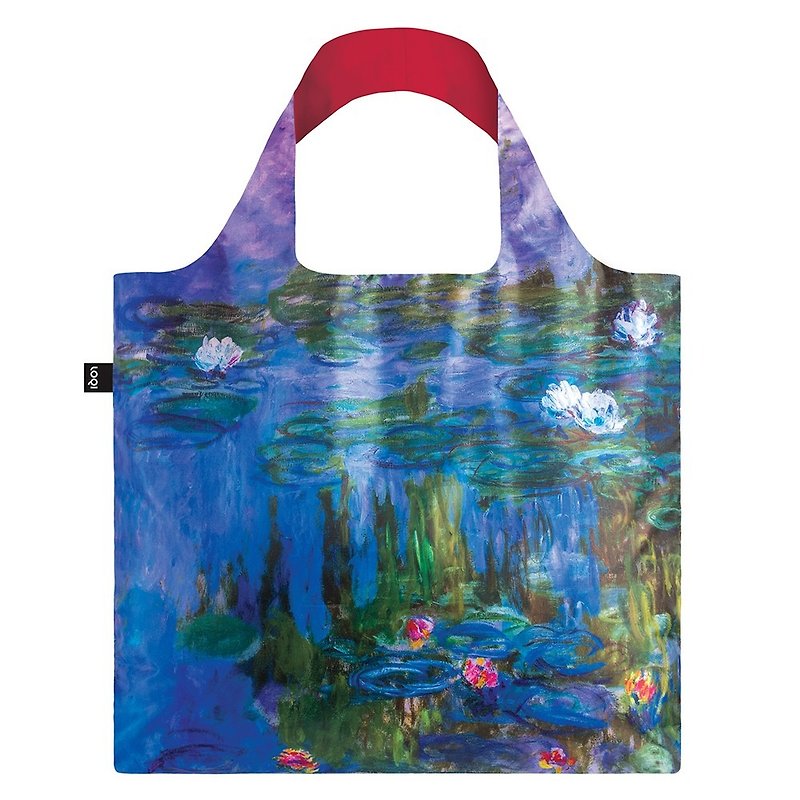 LOQI-Water Lily MOWL - Messenger Bags & Sling Bags - Polyester Blue