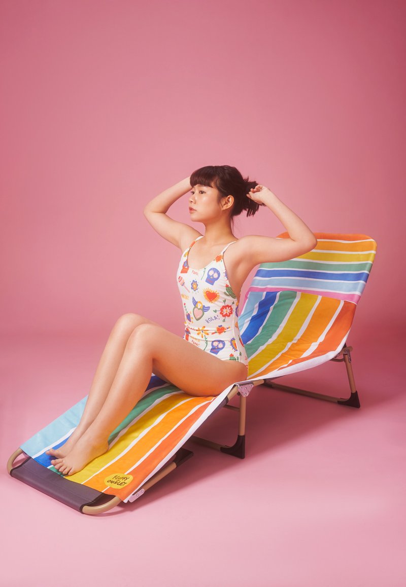 SWIMWEAR  ONE PIECE / MEXY PATTERN - 其他 - 其他材質 白色