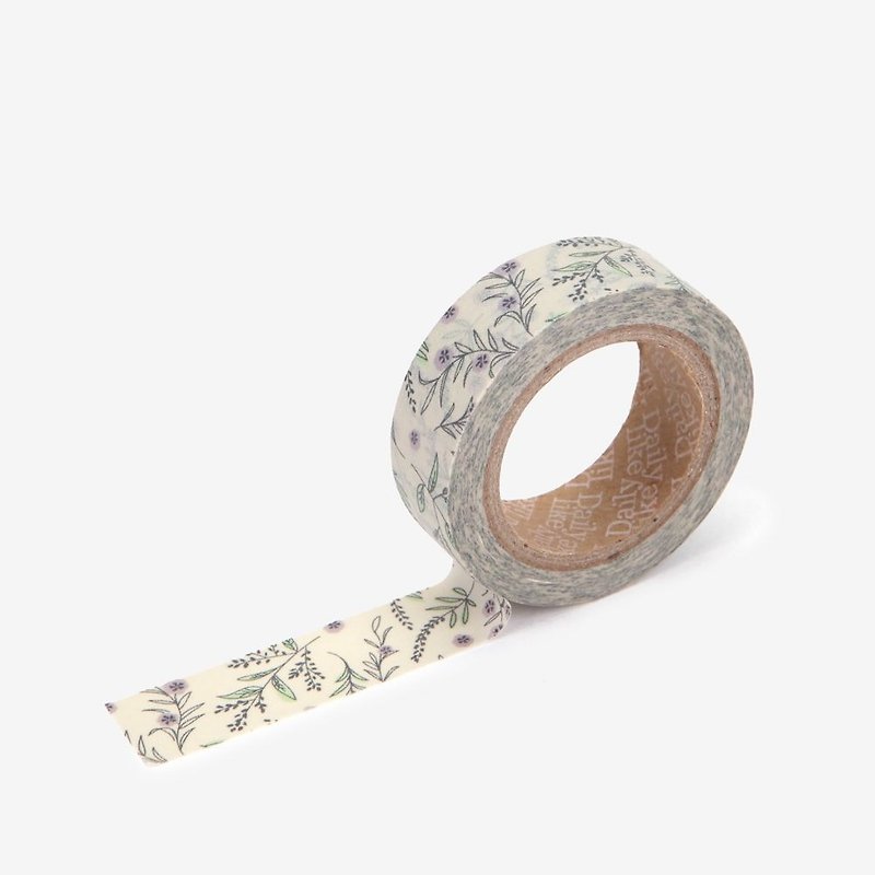 Dailylike single roll of paper tape -96 Anping Garden, E2D01745 - มาสกิ้งเทป - กระดาษ ขาว