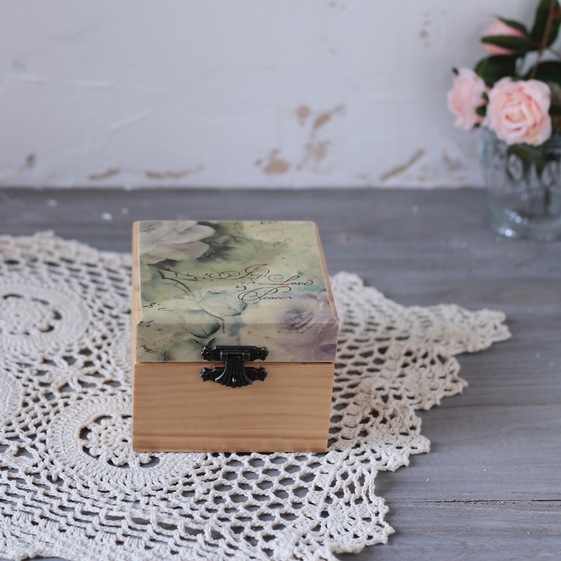 エレガントなエッセンシャルオイル木製ボックスディップペンインクラベンダーティーツリー木材無垢材ボックス - アロマ・線香 - 木製 