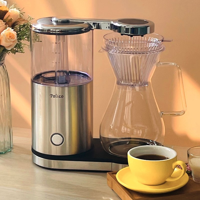 Palico Aroma-Pro Coffee Maker | Pour Over - Coffee Pots & Accessories - Stainless Steel Silver