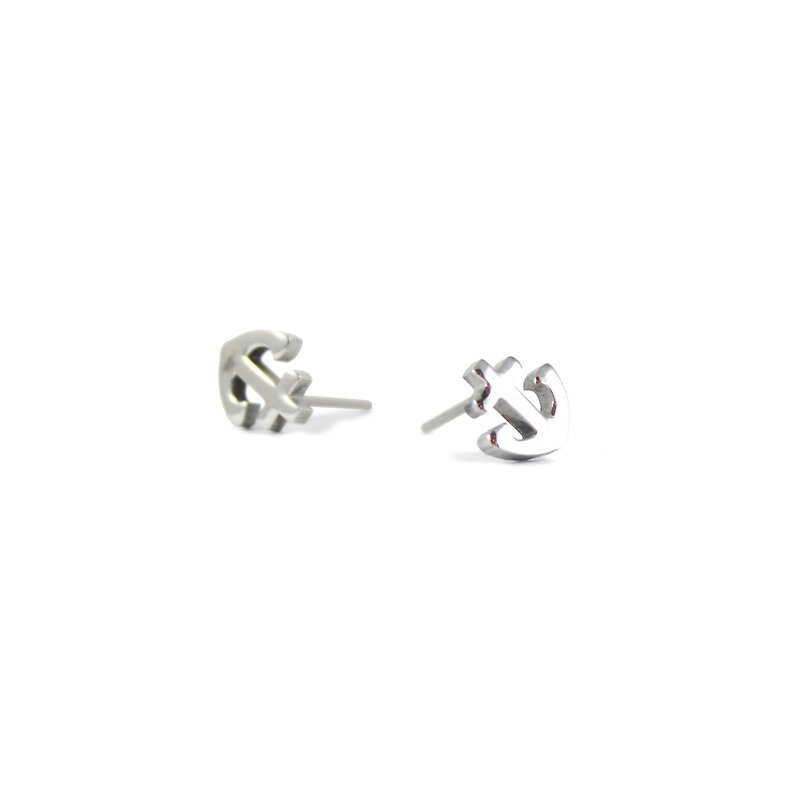 Bibi Fun Selection Series-Ocean Style Stainless Steel Earrings - ต่างหู - สแตนเลส 
