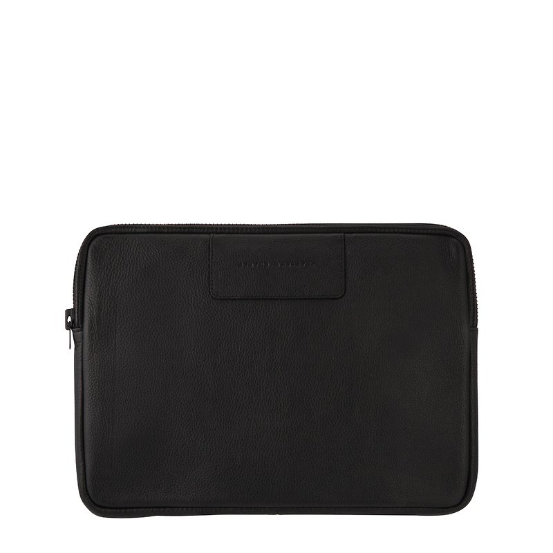 BEFORE I LEAVE 13吋 电套_Black / 黒色 - Laptop Bags - Genuine Leather Black