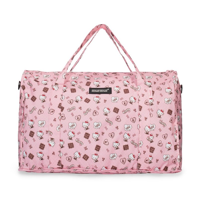 Murmur storage bag - Hellokitty accessories pink [large] - กระเป๋าแมสเซนเจอร์ - เส้นใยสังเคราะห์ สึชมพู