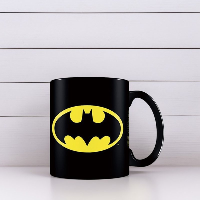 [DC Batman] Batman LOGO classic ceramic mug-315ml - Pitchers - Other Materials 