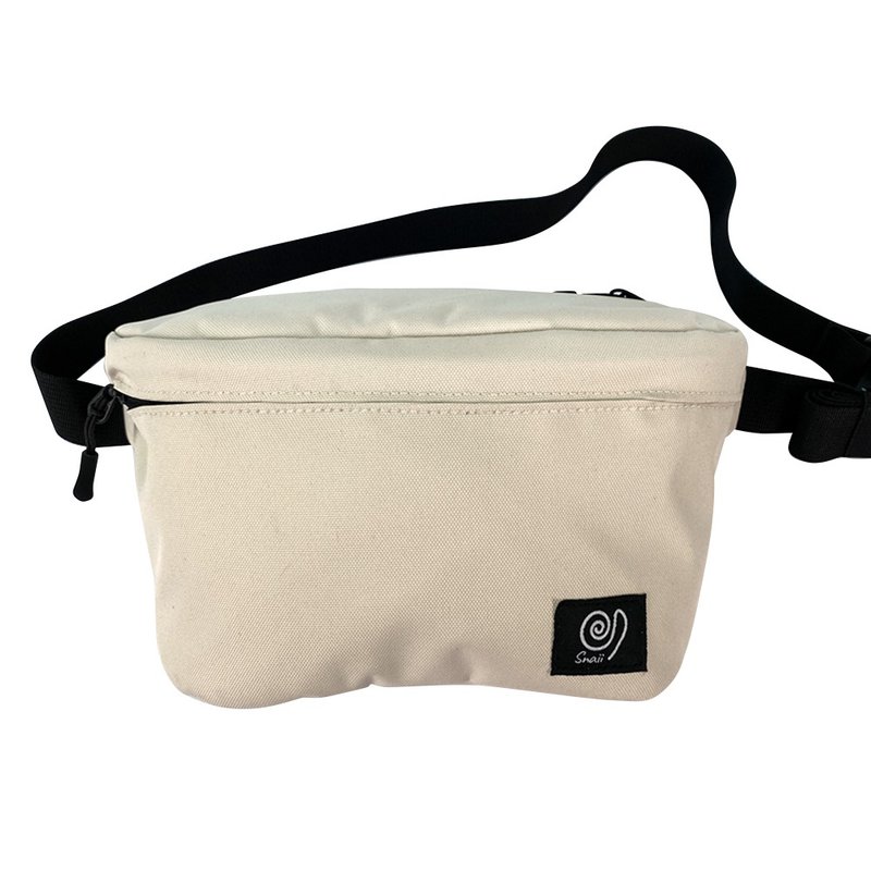 Snaii Waterproof Crossbody Bag - Messenger Bags & Sling Bags - Other Man-Made Fibers White