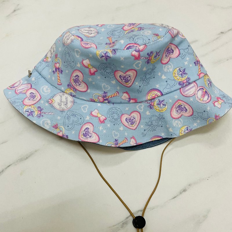 Cute double-sided fisherman hat for girls - Other - Cotton & Hemp Multicolor