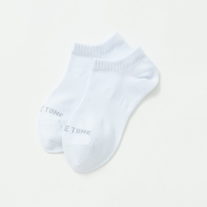 抗菌足弓踝襪 - 白(M、L) - 襪子 - 棉．麻 白色