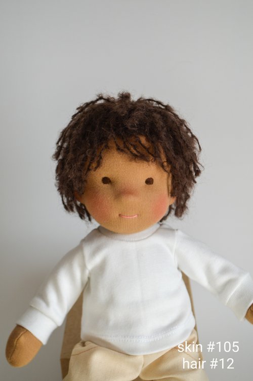 ウォルドルフ男の子人形12インチ（30cm）-カスタムベビー人形