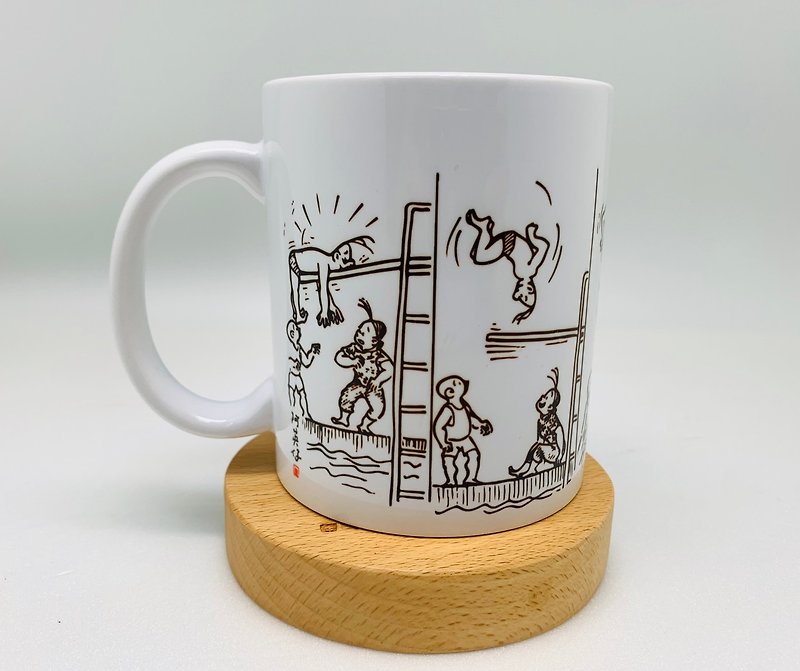 See Yanhui also purchase customized mugs - แก้ว - ดินเผา ขาว