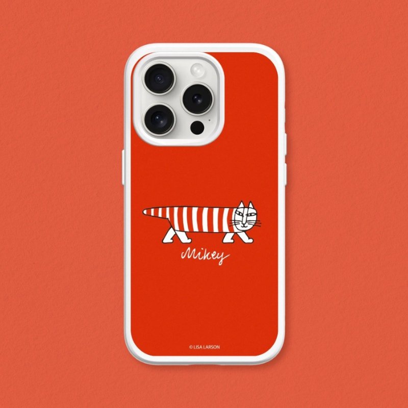 SolidSuit anti-fall back phone case∣Lisa Larson/Classic Mikey for iPhone - เคส/ซองมือถือ - พลาสติก หลากหลายสี